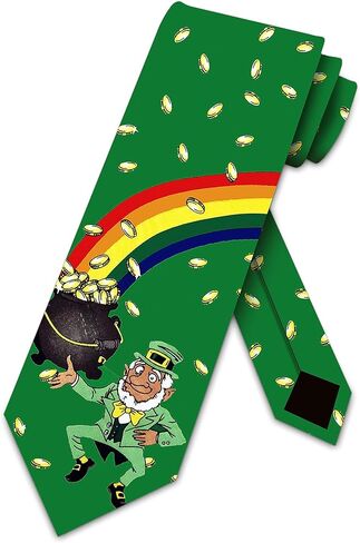 ربطات العنق من Leprechaun تربط قوس قزح ليوم القديس باتريك in Kuwait