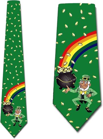 ربطات العنق من Leprechaun تربط قوس قزح ليوم القديس باتريك in Kuwait