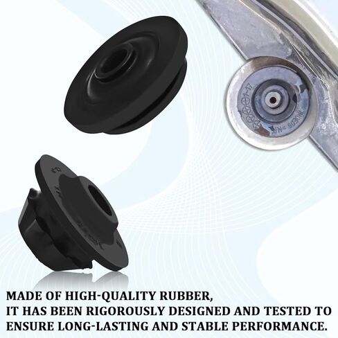 Car Radiator Support Mount Bushing, Rubber Upper Lower Radiator Bushing Shock Gasket Pad Mounting Bracket Holder Cushion 215074M400 215064M400 for Altima Murano Pathfinder Quest Rogue（4PCS） in Kuwait