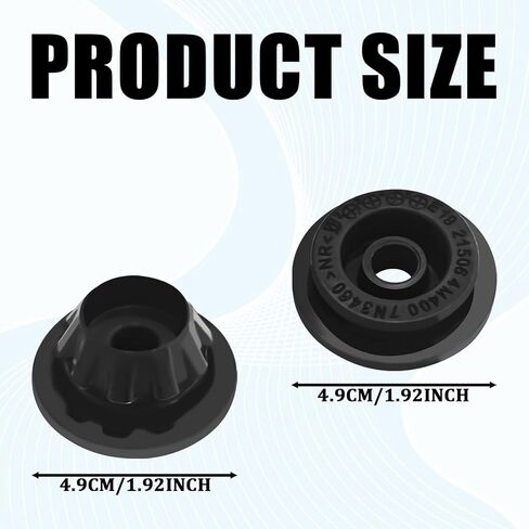 Car Radiator Support Mount Bushing, Rubber Upper Lower Radiator Bushing Shock Gasket Pad Mounting Bracket Holder Cushion 215074M400 215064M400 for Altima Murano Pathfinder Quest Rogue（4PCS） in Kuwait