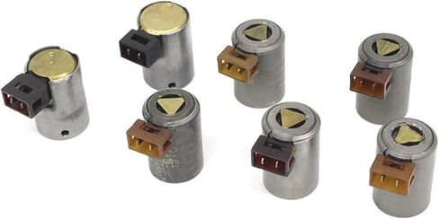 01M Solenoids Transmission Shift TCC EPC Solenoids Kit 095927333 095927331A 7PCS Compatible For VW Beetle Bora Golf Passat in Kuwait