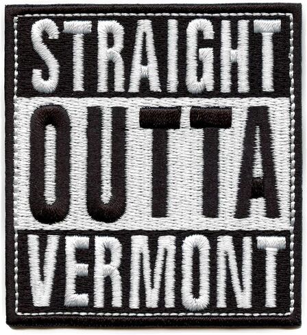 رقعة مستقيمة من Outta Vermont مطرزة بالحديد in Saudi Arabia
