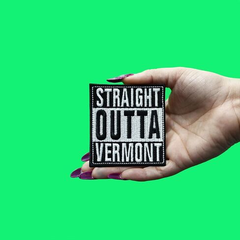 رقعة مستقيمة من Outta Vermont مطرزة بالحديد in Saudi Arabia