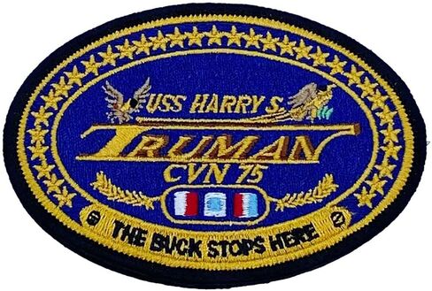 USS Harry S Truman CVN-75 Patch – Iron On, Sew On in Saudi Arabia