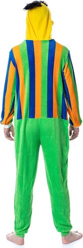 بيجامة تنكري لشخصية بيرت يونيون للبالغين من سيسامي ستريت للرجال والنساء (صغير) in Kuwait