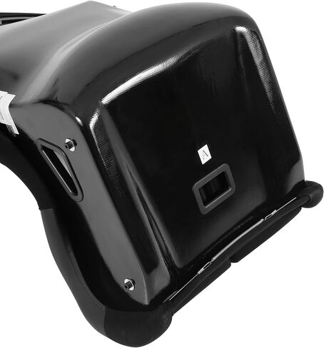 RaceQuip 96775579RQP Seat Non-Reclining FIA 16in Harness Openings Fiberglass Black Fabric in Saudi Arabia