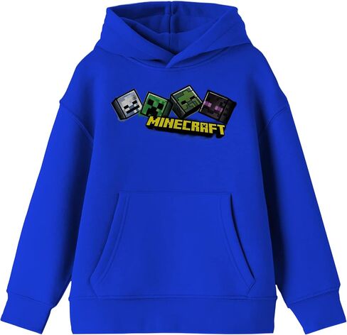 Minecraft Mob Heads Youth Royal Blue Sweatshirt in Saudi Arabia