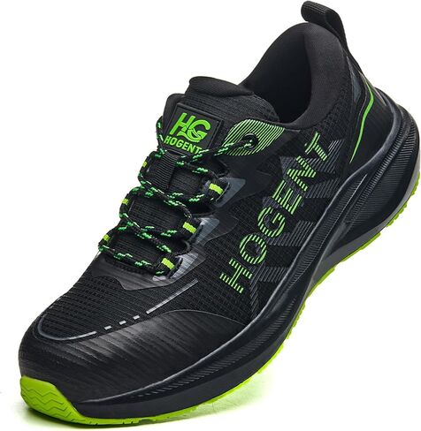 Hogent Steel Toe Shoes for Men Women - Non Slip Work Shoes Women - Puncture & Lightweight Safety Sneakers for Construction Utility in Saudi Arabia