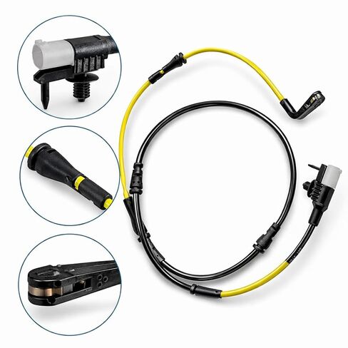 Front Brake Pad Sensor Compatible for Range Rover Velar L560 2017- ON,for Jaguar F-PACE X761, Replacement# LR090683 T4A13370 in Saudi Arabia