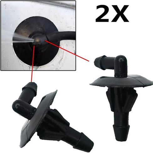2PC For Mercedes-Benz Sprinter 2002-2018 Windshield Washer Hose Connector 5125061AA in Kuwait