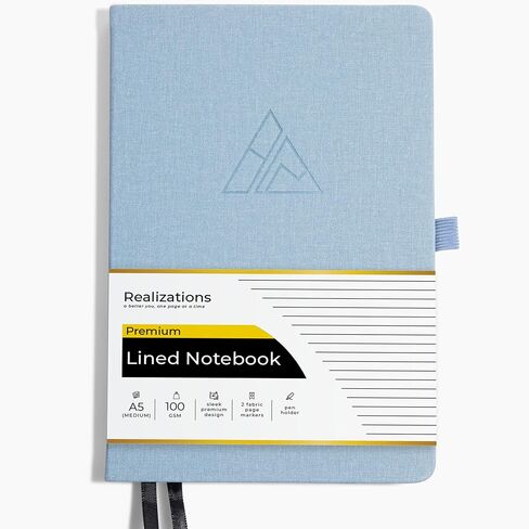 Journaling Notebooks with Pen Holder | Lined Notebook | 222 Pages Notebook Journal with 100 GSM Paper | Journal Notebooks for Work in Kuwait