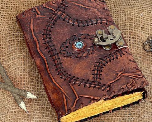 Hocus Pocus Book of Spells Hocus Pocus Spell book Prop Gifts Halloween Decorations Decor Leather Journal Writing Book Of shadow Best Christmas Gifts For Men And Women in Saudi Arabia