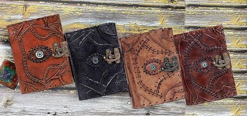 Hocus Pocus Book of Spells Hocus Pocus Spell book Prop Gifts Halloween Decorations Decor Leather Journal Writing Book Of shadow Best Christmas Gifts For Men And Women in Saudi Arabia