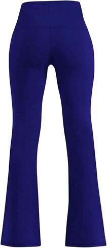 High Waisted Leggings for Women Flared Yoga Workout Gym Pants Fashion Butt Lifting Leggings Soft Stretchy Running Pant in Saudi Arabia