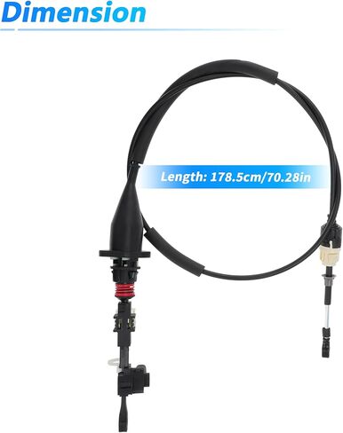 No.52110004AJ Automatic Transmission Gear Shift Cable for Dodge Dakota Durango 2002-2003 for Dodge for Ram 1500 2500 3500 47RE 4 Speed Auto Trans Control Lever Cable Assembly in Saudi Arabia