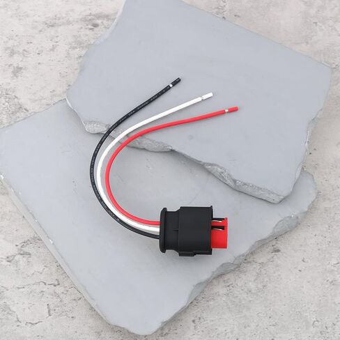 2Pcs 3-Pin Car Ignition Coil Connector Plug Wiring Harness 71752816 Compatible with Alfa Compatible with Fiat in Saudi Arabia