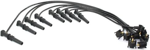 Rareelectrical New Spark Plug Wire Compatible With Ford Lincoln Mercury F-150 Xlt 8 Cyl 4.6L F-150 Base 8 Cyl 4.6L E-150 Econoline Base 8 Cyl 4.6L F-250 Lariat 8 Cyl 4.6L 1996-1999 By F8pz12259la in Saudi Arabia