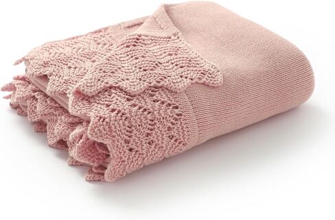 Hadetoto Baby Essentials بطانية أطفال ناعمة ومريحة مصنوعة من القطن بنسبة 100%، بطانية وافل للأطفال الصغار الذين يتلقون بطانيات الأطفال حديثي الولادة من الأولاد والبنات - أخضر داكن in Kuwait