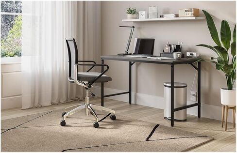 Safco Simple Gray Metal Work Desk in Saudi Arabia