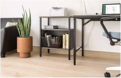 Safco Simple Gray Metal Work Desk in Saudi Arabia