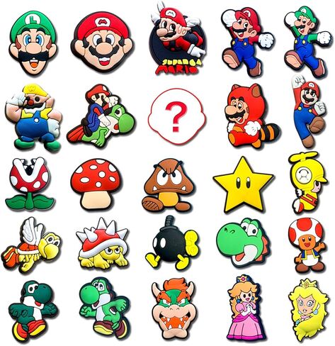 25 قطعة من زينة تزيين الأحذية للصنادل المسدودة، ملحقات أحذية الألعاب للبالغين (25) in Kuwait