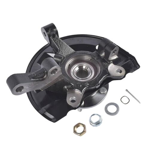 Front Right Steering Knuckle and Hub Bearing Assembly Compatible with 2007 to 2018 Vehicles in Saudi Arabia
