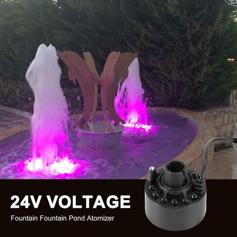 Mist Maker, Indoor Fountain Mister Foggers, Small Pond Fog Machine Atomizer Air Humidifier for Halloween, Christmas in Saudi Arabia