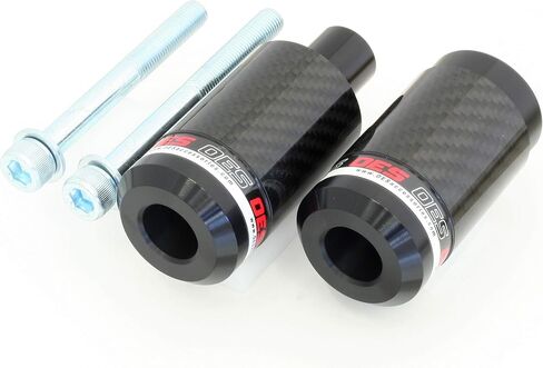 توافق مزلقات الإطار الكربوني من OES Accessories لـ 2011-2026 Kawasaki ZX10R (أحمر) in Kuwait