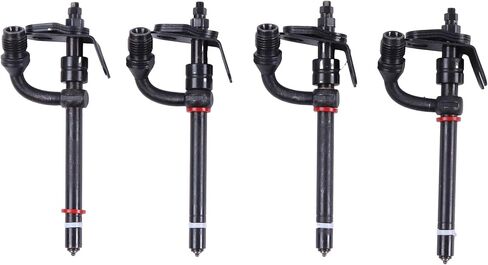 JEENDA 4Pcs Fuel Injectors 28478 RE48786 RE44508 Compatible with John Deere 3029 4045 6068 6081 Engine 350 330B 5303 6110 5220 1450 1550 4045 1450 in Saudi Arabia