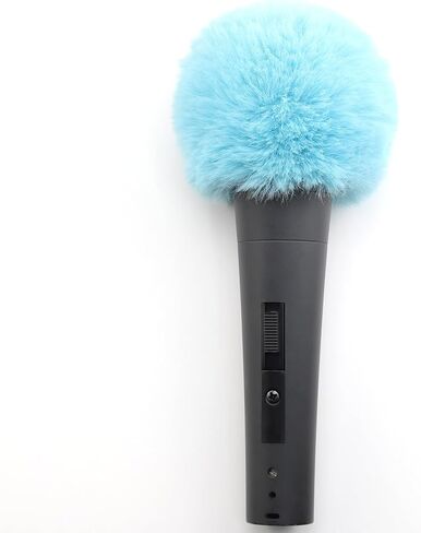 واقي رياح LEFXMOPHY SM58 لفلتر البوب ​​للميكروفون Shure SM58، غطاء غطاء Deadcat للرياح باللون الأرجواني in Saudi Arabia