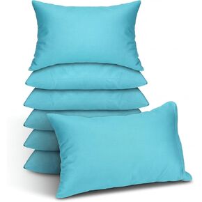 Kigley 6 Pack Mini Kids Pillows for Daycare Small Travel Pillow 14"x9" Kids Pillow Small Children Pillows Soft Small Pillows Travel Nap Pillow for School Nap Time Pet Neck Lumbar(Dark Gray) in Kuwait