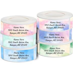 Personalized Return Address Labels, Color Images, Non-Woven Film - a roll of 120/250 in Saudi Arabia