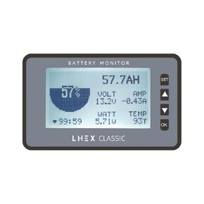 شاشة بطارية 500 أمبير مع تحويلة، شاشة RV ملونة مقاس 3 بوصات مع إنذار قابل للبرمجة لـ 8-120 فولت Lifepo4، ليثيوم، جل، بطارية مغمورة in Kuwait