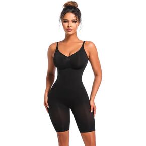 النساء البطن التحكم سلس كامل التمثال الجسم المشكل، منتصف الفخذ أنحل بعقب رافع النحت Bodypsuit in Kuwait