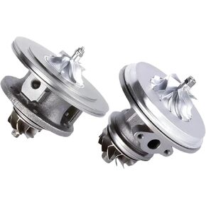 Balanced MFS Turbo Cartridge Twin R2S KP35+K04 53049880144 Compatible For VW Amarok 2.0 BiTDI 180 HP CNEA CSHA Turbocharger 03L145715CX 03L in Kuwait