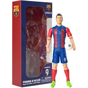 Banbo Toys FC Barcelona Lewandowski 8" Collectible Soccer Action Figure in Kuwait