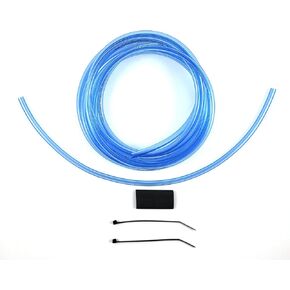 مجموعة عالمية بطول 10 أقدام معرف 4 مم وخطوط خرطوم فتحة تهوية المكربن ​​3.2 مم لتدفق Keihin Mikuni Carb Mx ATV (أزرق جليدي شفاف) in Kuwait