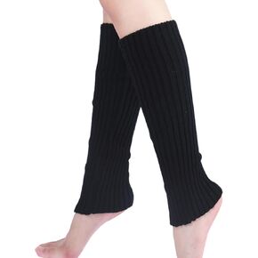 جوارب طويلة منسوجة مضلعة للنساء من Galsang لتدفئة الساق في الثمانينيات للحفلات الرياضية ورقص الباليه والتزلج واليوجا للصغار، # K317 in Kuwait