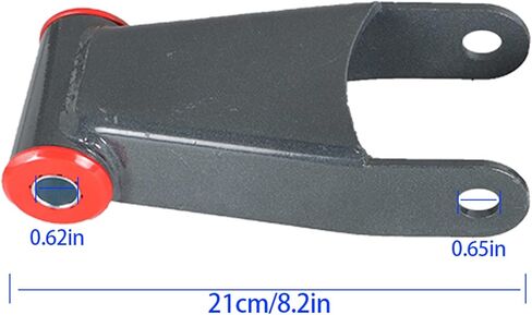 2 Inch Rear Drop Lowering Shackle Kit Replacement for 1999-2007 F250/F350/Super Duty 2WD in Saudi Arabia