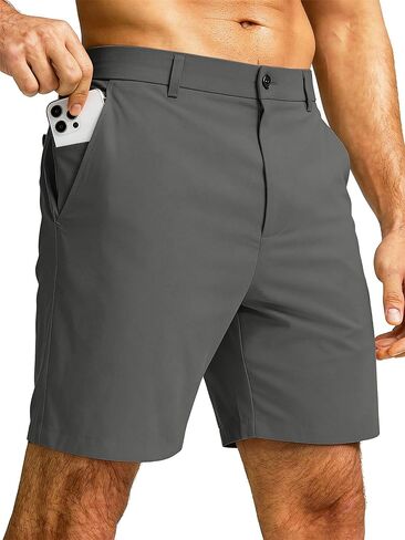 JEMLDL Men's Golf Dress Shorts 7" Lightweight Work Shorts for Men Casual Stretch Quick Dry with 6 Pockets in Kuwait