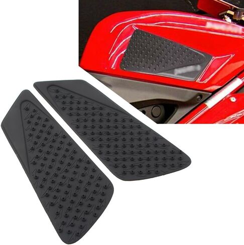 LIRU Motorcycle Rubber Gas Tank Traction Side Pad Gas Knee Grip Protector for Ducati 848 1098 1198 in Kuwait