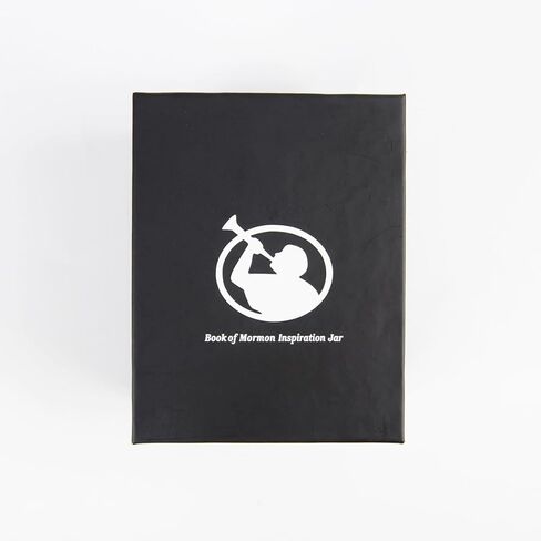 Book of Mormon Inspiration Jar, Scripture Quote Cards With References for Daily Devotionals, Latter-day Saint (LDS) Gift-Ready Jar and Box in Kuwait