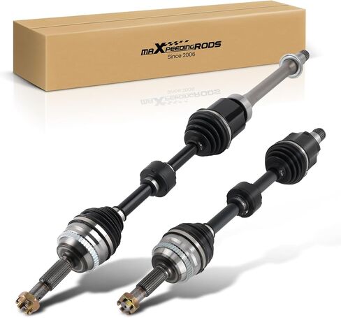 زوج maXpeedingrods (2) مجموعة عمود المحور الأمامي لسيارة Toyota Camry 2002-2009، Highlander FWD 2001-2007، Solara 2004-2008، L4 2.4L، جانب السائق والراكب 66-5245، 66-5247 in Kuwait