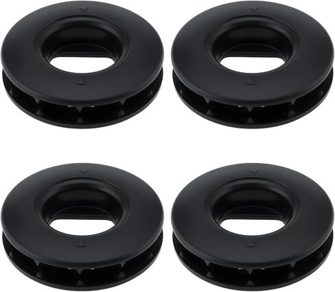 4X Car Floor Mat Fastening Non-Slip Snap Buckles Compatible with Toyota Car Carpet, Black in Saudi Arabia
