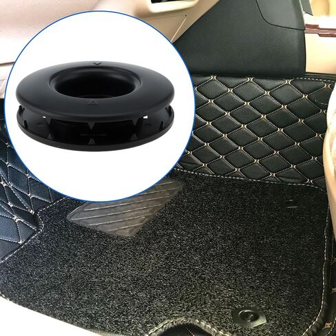4X Car Floor Mat Fastening Non-Slip Snap Buckles Compatible with Toyota Car Carpet, Black in Saudi Arabia