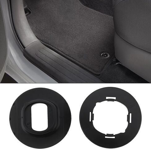 4X Car Floor Mat Fastening Non-Slip Snap Buckles Compatible with Toyota Car Carpet, Black in Saudi Arabia
