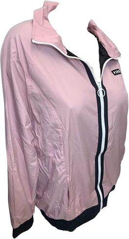 Victoria's Secret Pink Anorak Windbreaker Jacket Full Zip Color Rose Pink Size XS/Small New in Saudi Arabia