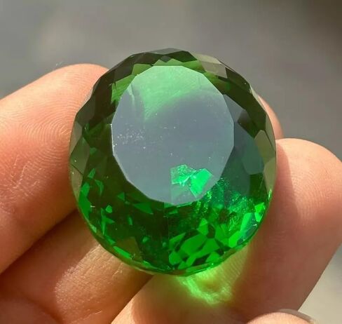 Natural 100 Ct+ Colombian Green Emerald Certified Oval Shape Loose Gemstone Collectible Gems Stone For Making Jewelry in Saudi Arabia