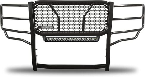Black Horse RUGGED Heavy Duty Grille Brush Bumper Guard Modular Black Compatible with 2021-2026 Ford F-150-RU-FOF116-B-K2 in Saudi Arabia