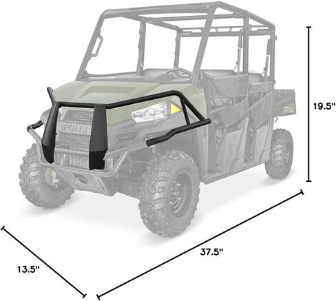 Polaris Front Bumper for RANGER 500, 570 and EV, for Headlight, Grille, and Bodywork Protection - 2879973 in Saudi Arabia